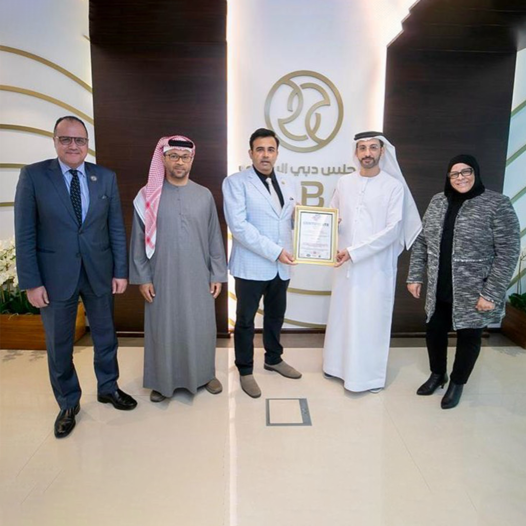 Award Ceremony at Dubai Sports Council (@dubaisc ) for ISO 9001, ISO 14001 & ISO 45001 certificates renewal by QS Zurich AG, Switzerland.
