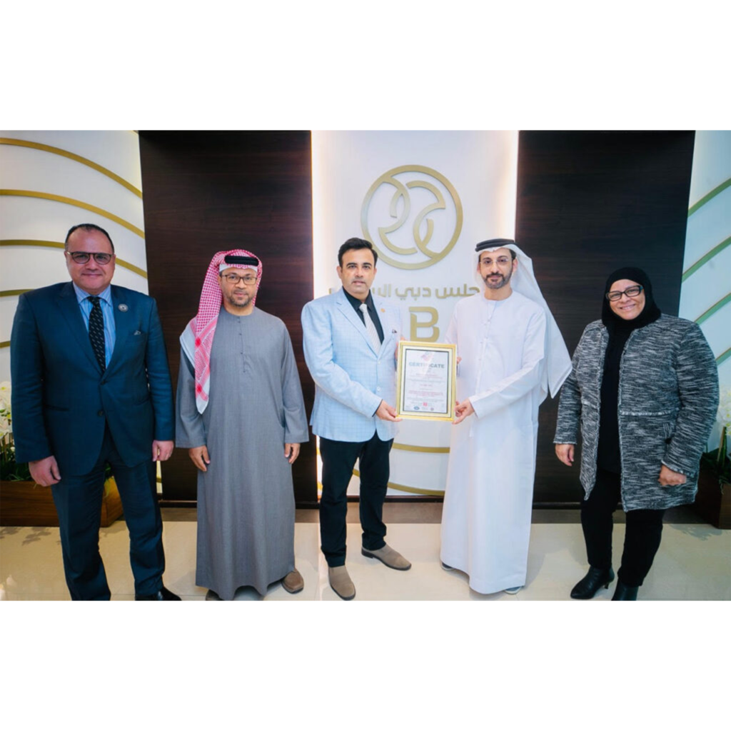 Award Ceremony at Dubai Sports Council for ISO 9001, ISO 14001 & ISO 45001 certificates renewal